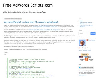 Free Adwords Scripts